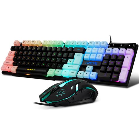 Buy Chonchow Gaming Keyboard And Mouse Combousb Wired 104 Keys Full