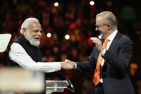 Pm Modi Raises With Albanese Concerns Over Attacks On Temples In