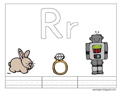 حرف R للاطفال اوراق عمل على احرف اللغة الانجليزية