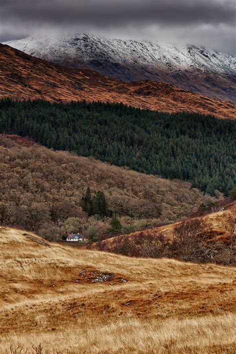 Snow Capped Ceann Loch Uachdrach Explored 140114 Flickr