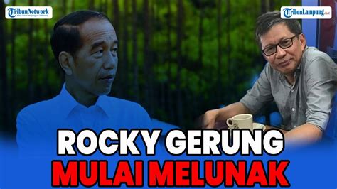 Rocky Gerung Ajak Jokowi Ngopi Usai Didemo Besar Besaran Hina Presiden