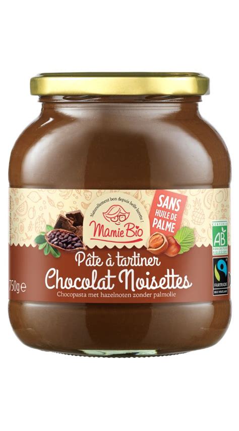 P Te Tartiner Chocolat Noisettes Bio P Tes Tartiner Vitamont