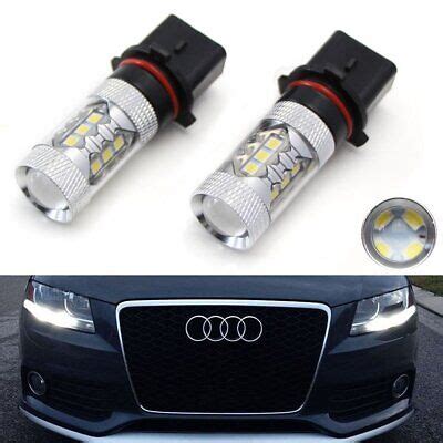 Xenon White 80W P13W CREE LED Bulbs For Audi A4 Q5 Daytime Running