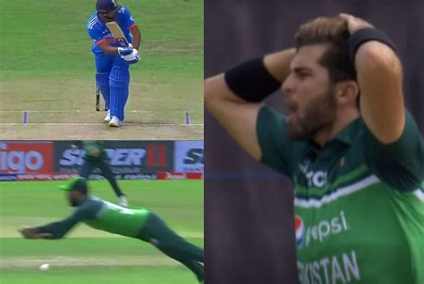 Watch Fakhar Zaman Drops A Tough Catch Of Rohit Sharma In First Over