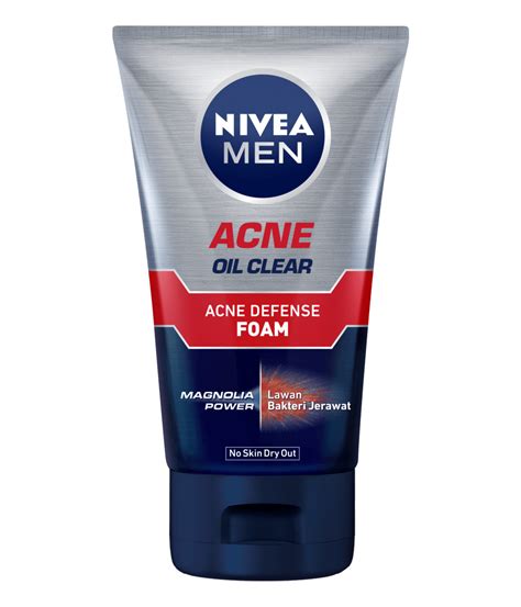 Nivea Men Acne Oil Clear Foam With 5x Effect