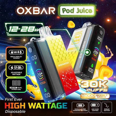 Review Oxbar Pod Juice Magic Maze Puffs General Vape