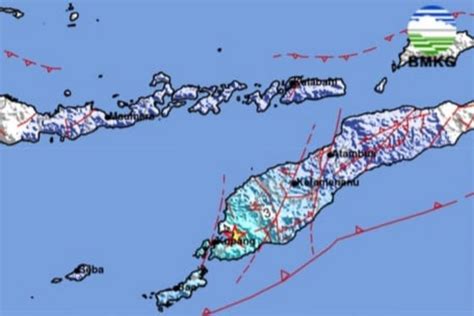 Gempa Magnitudo Guncang Kupang Ntt Antara News