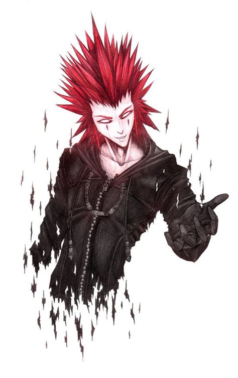 Kingdom Hearts Ii Axel By Krimsonbloodwork On Deviantart Kingdom