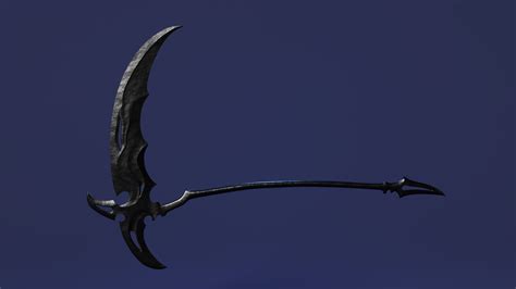 Fantasy Scythe 3d Model Turbosquid 1607267