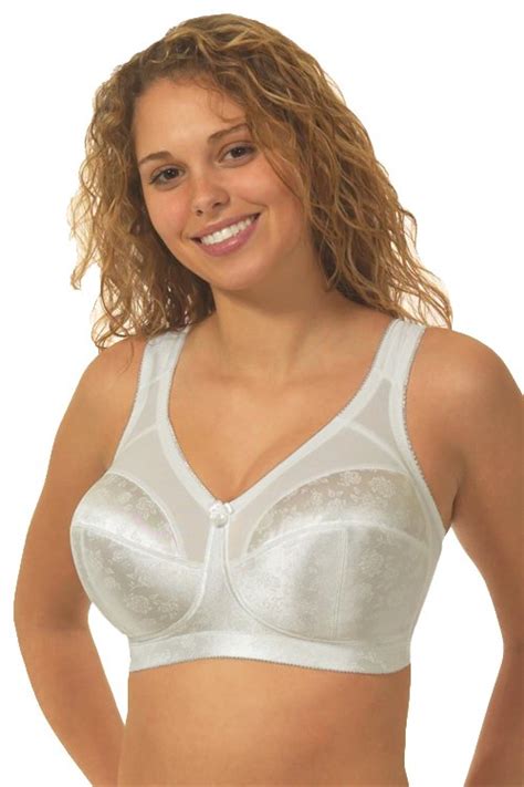 Cortland Intimates Full Figure Super Support Banded Wire Free Bra 7102