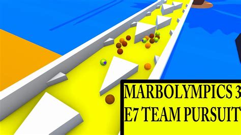 Marbolympics S3 E7 Team Pursuit YouTube