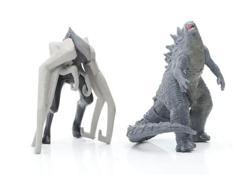 Godzilla Movie Destruction City With Godzilla And Muto Legged