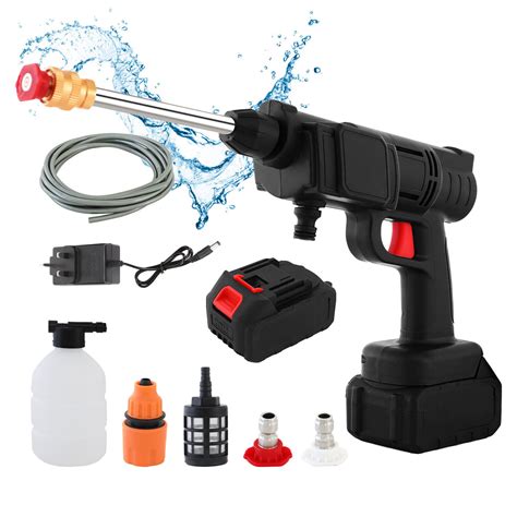 Battery Portable Cordless Car High Pressure Washer Jet Water Wash