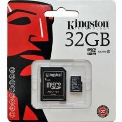 Memoria Micro Sd Gb Kingston Con Adaptador Sd Inclu Do Para Celular