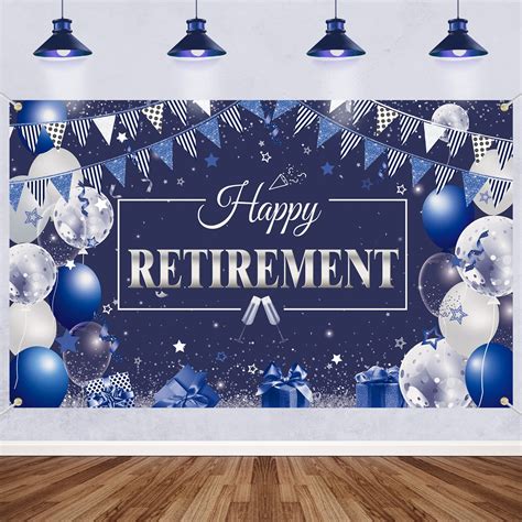 Buy Happy Retirement Party Decorations Extra Large Happy Retirement