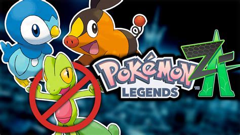 Which Starters Will Pokémon Legends Z A Have Youtube