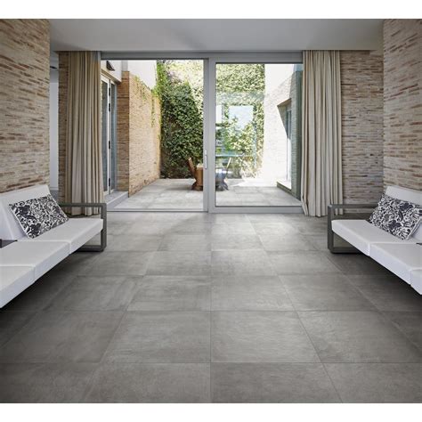 Gres Effetto Cemento Grigio X Cm Entropia Dom Ceramiche