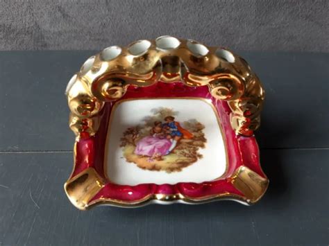 ANCIEN CENDRIER EN porcelaine de Limoges signé Gragonard EUR 6 00