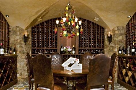 French Country Wine Cellar In Potomac Maryland Bowa