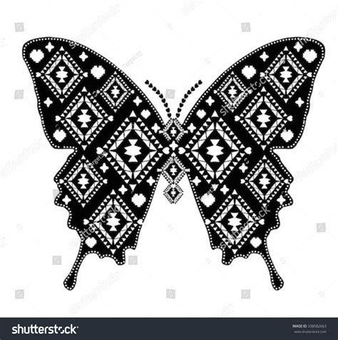 2062 Butterflies Illustration Aztec Images Stock Photos And Vectors