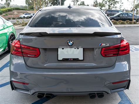 Bmw F F M Gtx Carbon Fiber Trunk Spoiler I I Off