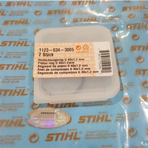 Jual Piston Ring Set Senso MS 210 MS 230 40 Mm STIHL ORIGINAL 2 Pcs