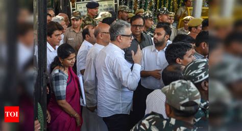 Tmc Meets Ec Against Bjp Demand For Deployment Of Central Forces In