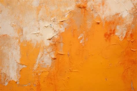 Premium Photo Orange Plaster Texture Photo Backdrop