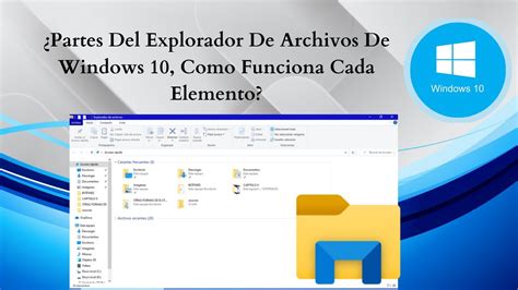 qué Es Y Para Qué Sirve El Explorador De Windows 10 8 Y 7 Sus Partes