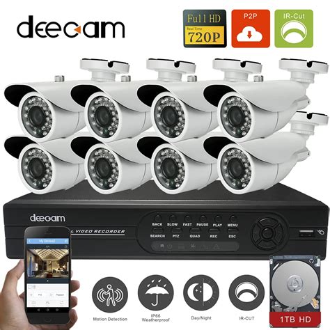 Deecam Ch Cctv System Video Surveillance Security Cctv Camera Ir Ahd