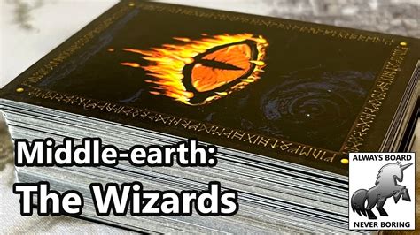 Middle Earth The Wizards Collectible Card Game A Deep Dive Review