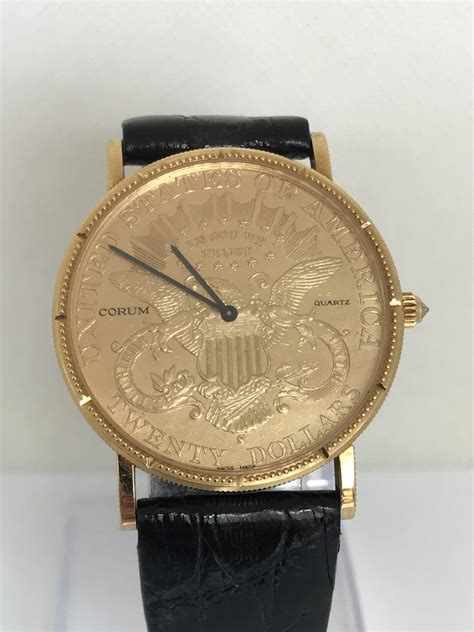 Corum Twenty Dollar Gold Coin Watch - Clocktiques