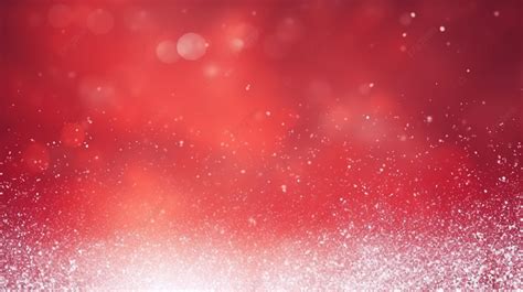 Vibrant Red Glitter Snow Abstract Background Texture Perfect For