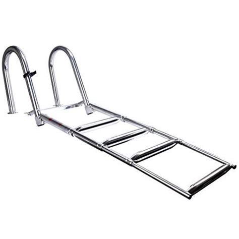 Buy Yaemarine 4 Steps Stainless Boat Ladder Folding Docking Ladder Dock