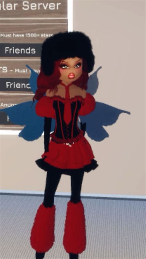 Theme Angels Vs Devils Placed 5th In 2024 Dress To Impress Dress