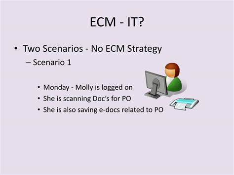 Ppt Ecm Concepts Challenges Benefits Implementing An Enterprise