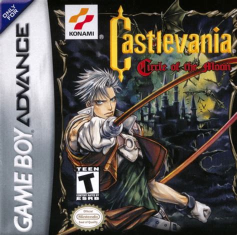 Castlevania Circle Of The Moon Boxarts For Nintendo Gameboy Advance