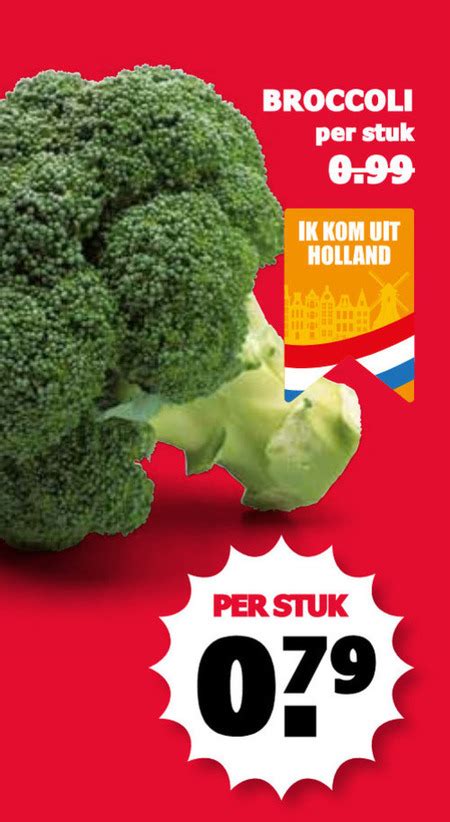 Broccoli Folder Aanbieding Bij MCD Supermarkt Basis Details