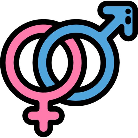 Gender Symbol Woman Gender Shapes Male Female Man Icon