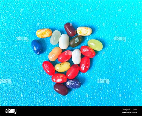 Bunch Of Jelly Beans Stock Photo Alamy