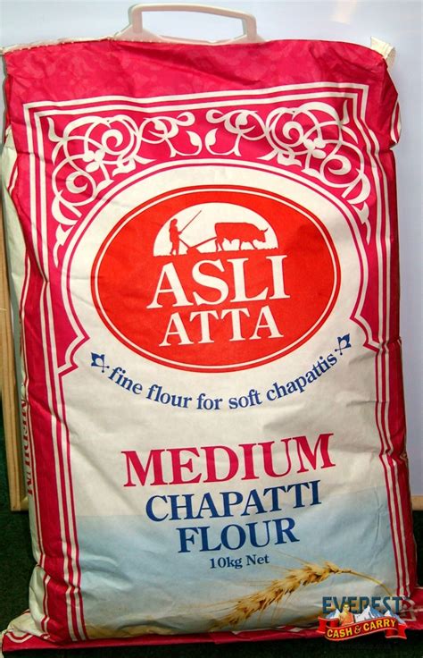 Asli Atta Medium Chappati Flour 10kg Everest Cash And Carry