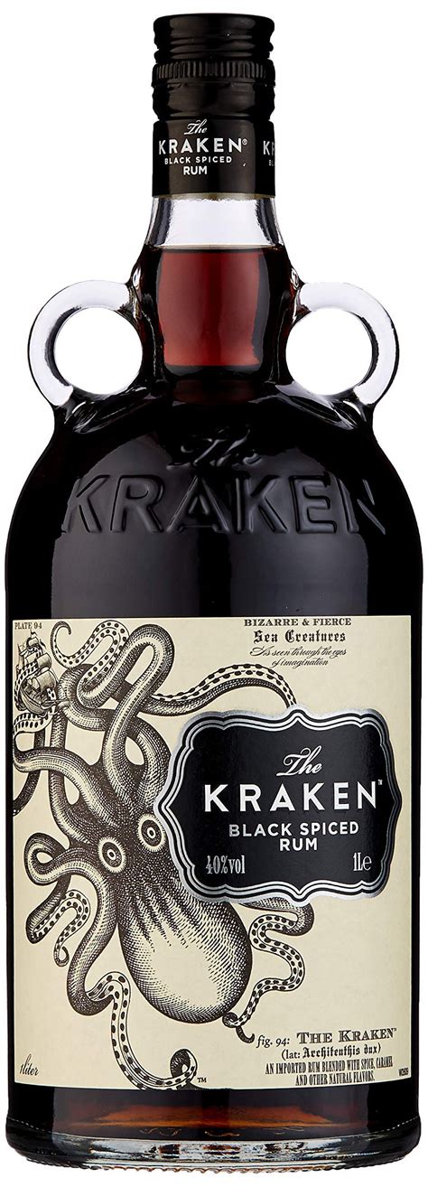 Kraken Black Spiced Rum 1l Irondequoit Liquor