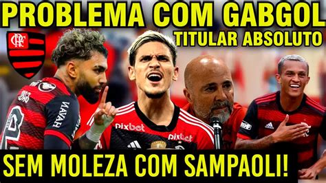 FERROU DE VEZ GABIGOL FORA ACABOU A MOLEZA NO FLAMENGO SAMPAOLI