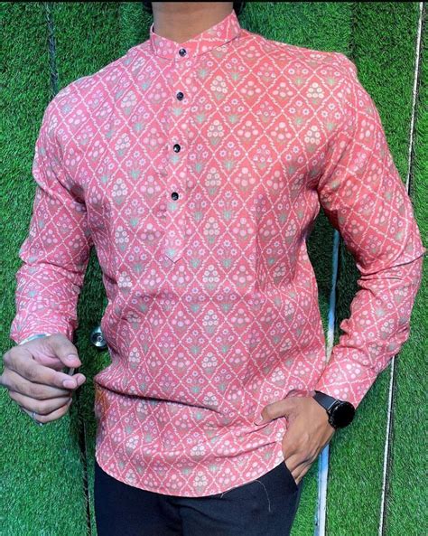 Pin On Kurta Digital Lock In Men Shirt Style Men Fashion Casual