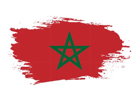 Colorful Morocco Grunge Flag Vector Art At Vecteezy