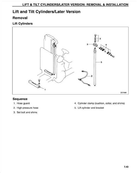 Mitsubishi 2fbc15 2fbc18 2fbc20 Forklift Service Manual