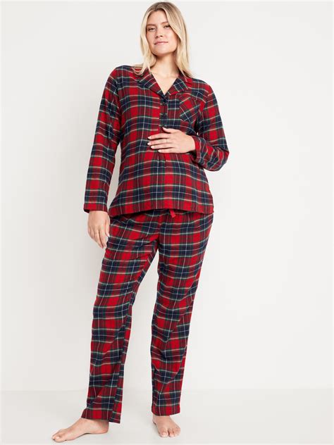 Womens Plaid Flannel Pajama Pants Old Navy