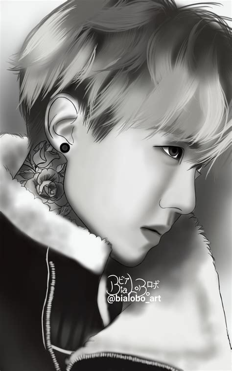 Jhope Bts Tattoo Fanart Bybialobo By Bialobo On Deviantart