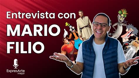 Entrevista A MARIO FILIO Locutor Actor De Doblaje Conferencista