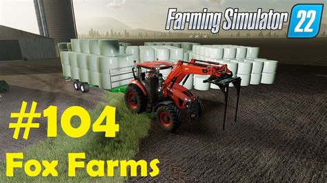 LS22 Fox Farms 104 alle Silageballen verkaufen Gewächshäuser gießen